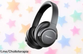 Auriculares Bluetooth Truefree con cancelación de ruido y 125 horas de batería ¡Aprovecha el chollazo antes que se agoten y escucha tu música como nunca!