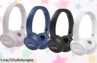 Auriculares inalámbricos JBL 510BT: ¡rebajados y con 40 horas de música sin cables! Aprovecha este chollazo antes que se acabe y vive cada nota como nunca.