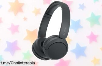Auriculares inalámbricos Sony WHCH520 con 50 horas de batería: un chollazo para que disfrutes tu música sin enredos, ¡aprovéchalo antes de que se acabe!
