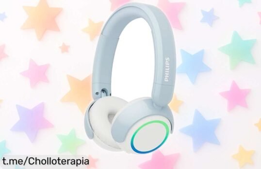Auriculares infantiles Philips TAK4200BL de volumen limitado y hasta 45 horas de batería, ¡un chollo para que tus peques disfruten su música seguros y felices!