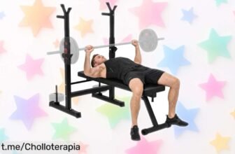 Banco de musculación plegable HOMCOM, multifuncional y robusto para entrenar en casa. ¡Aprovecha este precio loco antes que se acabe! Tu meta fitness te estará esperando.