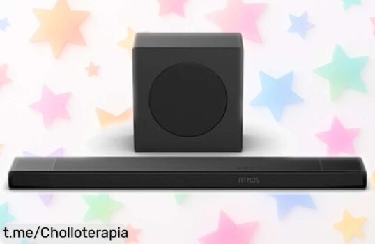 Barra de sonido 3.1.2 Hisense AX3120Q a un precio loco: vive la experiencia del cine en casa con graves potentes que transformarán tus noches de película, ¡no te lo pierdas!