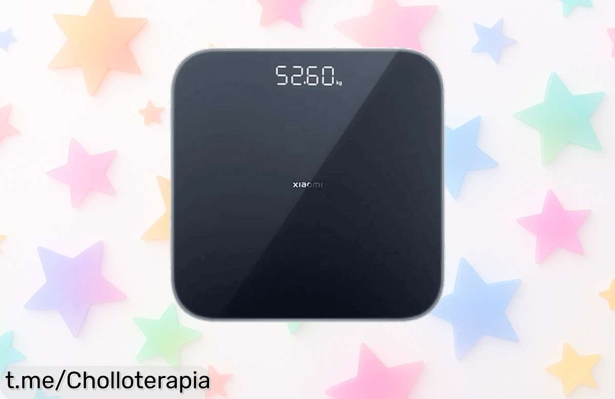 Báscula inteligente Xiaomi Smart Scale S200, bajada de precio increíble para cuidar tu salud y controlarlo todo desde el móvil. ¡No te quedes sin la tuya!