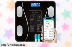 Báscula inteligente de grasa corporal Bluetooth Retoo a precio loco, controla tu salud y consigue datos que te motivarán a transformar tu bienestar ya mismo. ¡No dejes pasar esta oportunidad!