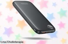 Batería externa Varta 10.000mAh con carga rápida y pantalla LCD, ¡un chollazo que no puedes dejar escapar para cargar tus dispositivos al instante!