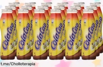 Batido de cacao ColaCao Energy en pack de 24 botellas, ¡precio rebajado y listo para disfrutar! Aprovecha este chollazo que no puedes dejar pasar.