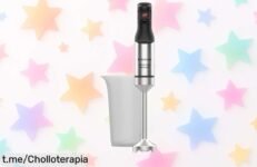 Batidora de mano Taurus Rocket 1500 Nero Inox: ¡potente, fácil de limpiar y a un precio rebajado que no vas a querer dejar escapar!