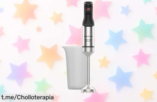 Batidora de mano Taurus Rocket 1500 Nero Inox: ¡potente, fácil de limpiar y a un precio rebajado que no vas a querer dejar escapar!