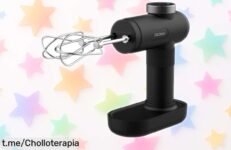 Batidora de varillas portátil Cecotec PowerTwist Battery: ¡el chollazo en la cocina que necesitas! Bájale el precio y disfruta creando sin límites, no te lo pierdas.
