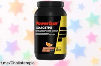 Bebida isotónica en polvo PowerBar sabor naranja: ¡ofertón total para recargar energía y repescar tu rendimiento, no dejes escapar esta oportunidad que vuela!