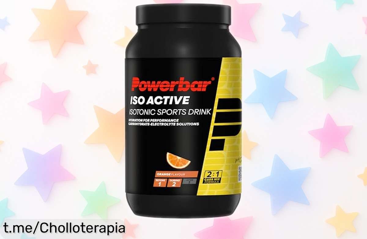 Bebida isotónica en polvo PowerBar sabor naranja: ¡ofertón total para recargar energía y repescar tu rendimiento, no dejes escapar esta oportunidad que vuela!