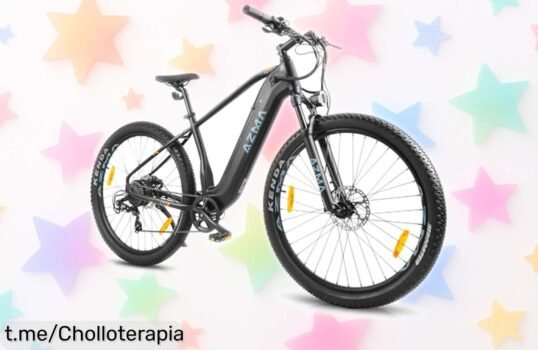 Bicicleta eléctrica AZMA para montaña y ciudad: motor potente, hasta 150 km de autonomía. Rebajada a un precio loco ¡No te quedes sin la tuya y vive aventuras increíbles!
