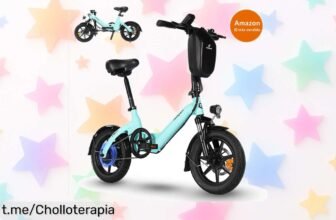 Bicicleta eléctrica plegable Bodywel T16Pro al mejor precio, ¡no te quedes sin la tuya y disfruta de cada paseo como nunca antes!