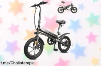 Bicicleta eléctrica plegable ZoulaGlide: ¡precio rebajado y ligera! Ideal para recorrer la ciudad con libertad y disfrutar del camino. No te quedes sin ella, actúa ahora antes de que se acabe.