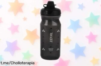 Bidón ZEFAL Sense Soft 65 para bici y MTB, ahora a precio rebajado: ¡Ligero, suave y siempre listo para hidratarte! La aventura te espera, no dejes pasar este chollo.