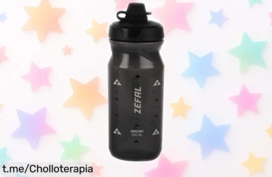 Bidón ZEFAL Sense Soft 65 para bici y MTB, ahora a precio rebajado: ¡Ligero, suave y siempre listo para hidratarte! La aventura te espera, no dejes pasar este chollo.