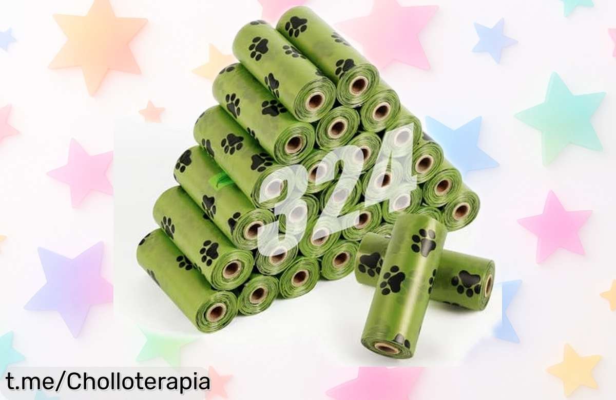 Bolsas para caca de perro AMFUN: el pack de 324 unidades a un precio loco que hará tus paseos más frescos y sin preocupaciones. ¡No te quedes sin ellas!