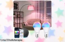 Bombillas inteligentes Aigostar, pack de 2 con control por voz y luz regulable: ¡oferta increíble que no puedes dejar escapar! Da luz a tu hogar y transforma tus momentos.