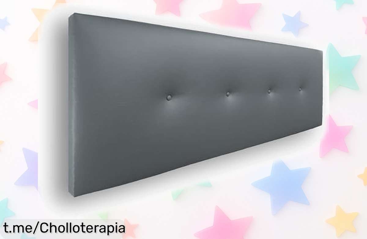 Cabecero tapizado de Silcar Home: renueva tu dormitorio con estilo y por un precio de ganga que no puedes dejar escapar. ¡Transforma tus noches hoy mismo!