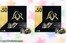 Café en cápsulas L'OR Espresso Onyx: descubre un sabor potente y ahumado con este chollazo de 100 unidades que hará que tus días sean deliciosos ¡no te lo pierdas!