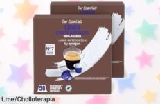 Café en cápsulas Lungo compatibles con Nespresso, 100 unidades de pura Arábica a un precio increíble para que siempre disfrutes del mejor café en casa. ¡No te quedes sin el tuyo!