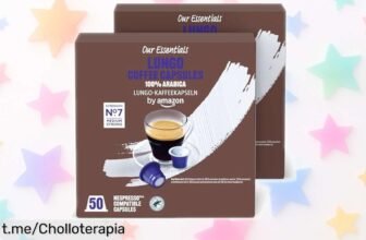 Café en cápsulas Lungo compatibles con Nespresso, 100 unidades de pura Arábica a un precio increíble para que siempre disfrutes del mejor café en casa. ¡No te quedes sin el tuyo!