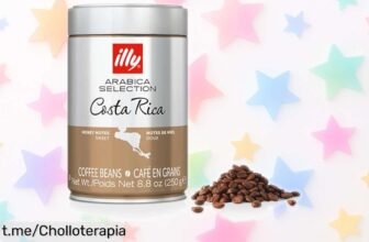 Café molido 100% arábica illy Arabica Selection: sabor intenso y frescura única a un precio de ganga que hará felices a los amantes del buen café. ¡No te lo pierdas!