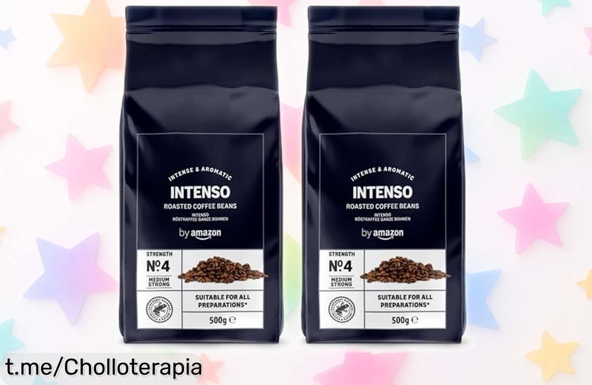 Café molido intenso de Amazon: ¡un super chollo para disfrutar cada mañana con el sabor del chocolate negro y especias! No te quedes sin este café que alegrará tus días.