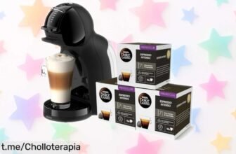 Cafetera KRUPS Dolce Gusto Mini Me: más de 30 bebidas en casa a precio de escándalo que te hará querer disfrutar cada sorbo ahora mismo. ¡No dejes pasar esta oportunidad!