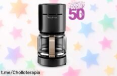 Cafetera de goteo Moulinex FG121NF0, ¡despierta cada mañana con el mejor café y disfruta su precio increíble!