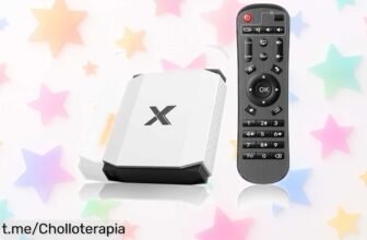 Caja Android TV 12.0 con 4 GB de RAM y 32 GB, ¡increíble super chollo para transformar tu tele en un cine en casa! No te pierdas esta oferta única que todos quieren aprovechar ya.