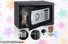 Caja fuerte eléctrica KESSER L: ¡Aprovecha esta rebaja y protege tus tesoros de la manera más segura y sencilla posible!