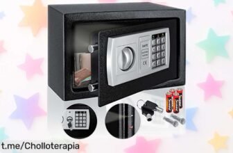 Caja fuerte eléctrica KESSER L: ¡Aprovecha esta rebaja y protege tus tesoros de la manera más segura y sencilla posible!