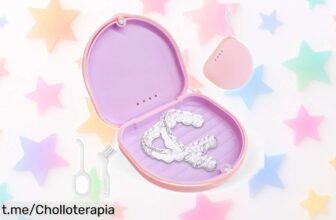 Caja para férula dental y ortodoncia flintronic: super chollo con cierre magnético y herramientas, ¡no dejes escapar esta ocasión única para cuidarte!