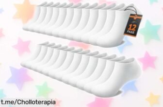 Calcetines tobilleros deportivos FALARY en super chollo: 12 pares transpirables y resistentes que no se deforman, ¡no dejes escapar esta oferta increíble!