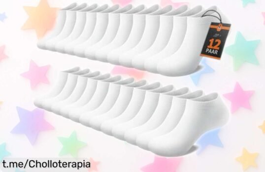 Calcetines tobilleros deportivos FALARY en super chollo: 12 pares transpirables y resistentes que no se deforman, ¡no dejes escapar esta oferta increíble!