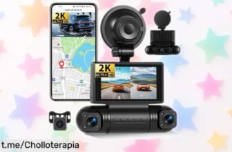 Cámara de coche GOHHDL 2K Dash CAM con 4 cámaras: Seguridad total, visión nocturna y control desde el móvil ¡Aprovecha este precio loco antes que se agote!