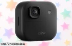 Cámara de seguridad exterior Blink 2K+ a precio de escándalo, visión en color y hasta 2 años de batería; protege tu hogar ya y despierta la tranquilidad que mereces.
