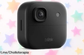 Cámara de seguridad exterior Blink 2K+ a precio de escándalo, visión en color y hasta 2 años de batería; protege tu hogar ya y despierta la tranquilidad que mereces.