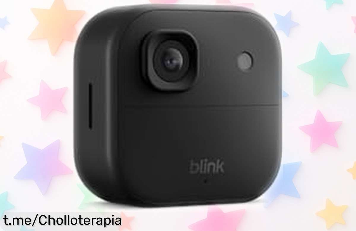 Cámara de seguridad exterior Blink 2K+ a precio de escándalo, visión en color y hasta 2 años de batería; protege tu hogar ya y despierta la tranquilidad que mereces.