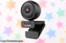 Cámara web 4K JOYUSING Flip600R, el super chollo que transforma tu videollamada con enfoque automático y sonido limpio, ¡aprovecha esta oferta antes de volar!