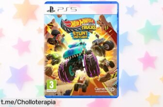 Camión de acrobacias Hot Wheels Monster Trucks: Stunt Mayhem para PS5, rebajado a un precio loco. ¡Diversión asegurada y risas en familia, no te lo puedes perder!