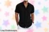 Camisa de lino Neteson, elegante y versátil: ¡apróvecha este precio de ganga antes que se acabe! ¡Tu look lo agradecerá y serás el centro de atención!