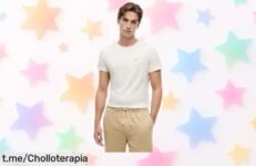 Camiseta ajustada Tommy Jeans para hombre, ¡super chollo para lucir un look espectacular y lleno de personalidad que no vas a querer dejar pasar!