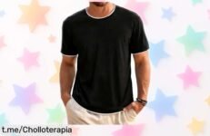 Camiseta de hombre Wayleb con diseño moderno y detalles únicos: precio muy bajo para lucir perfecto esta temporada, ¡no dejes pasar esta oportunidad!