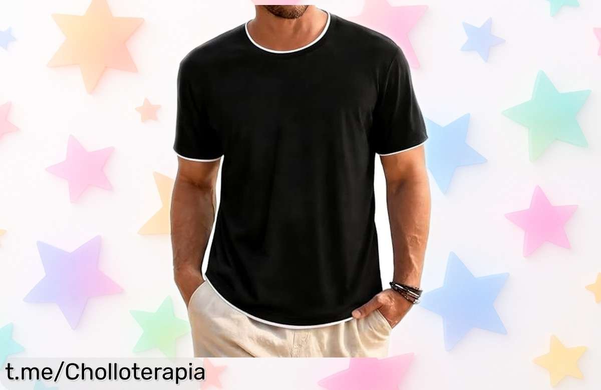 Camiseta de hombre Wayleb con diseño moderno y detalles únicos: precio muy bajo para lucir perfecto esta temporada, ¡no dejes pasar esta oportunidad!