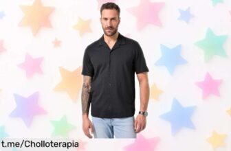 Camiseta de manga corta JP1880, un básico resistente a precio loco que no querrás dejar escapar ¡lleva tu estilo al siguiente nivel!