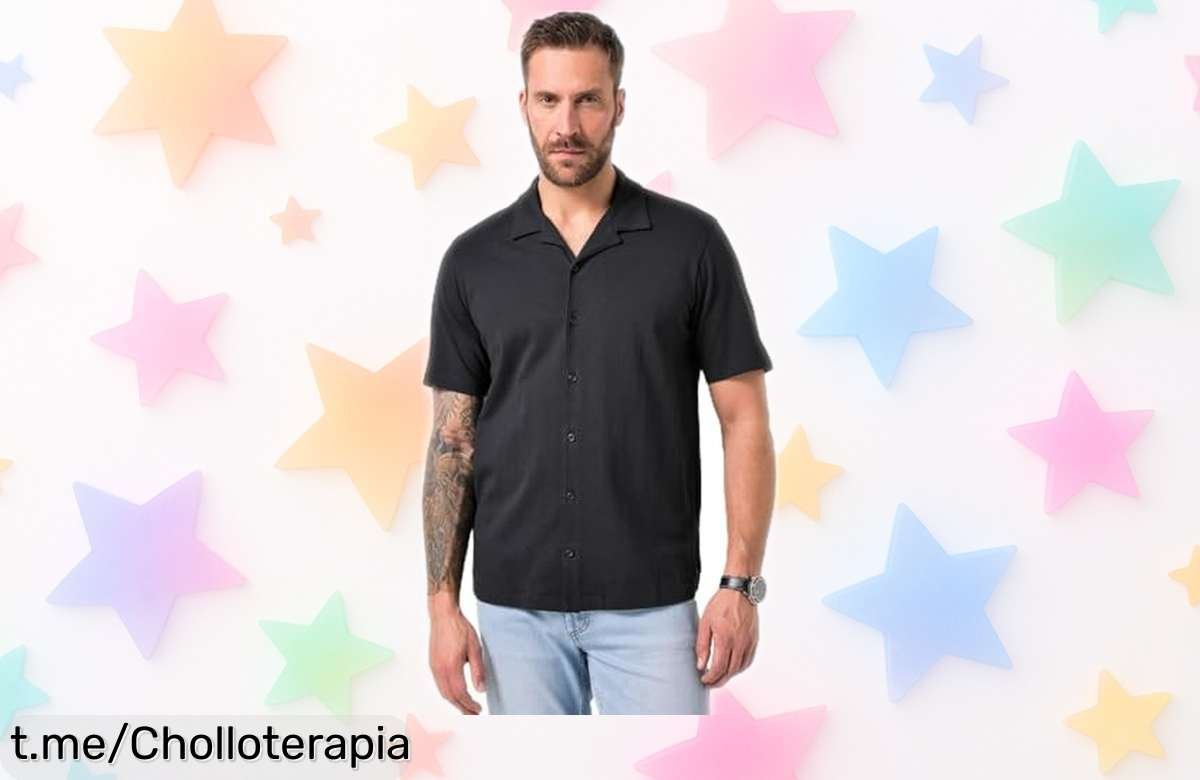 Camiseta de manga corta JP1880, un básico resistente a precio loco que no querrás dejar escapar ¡lleva tu estilo al siguiente nivel!