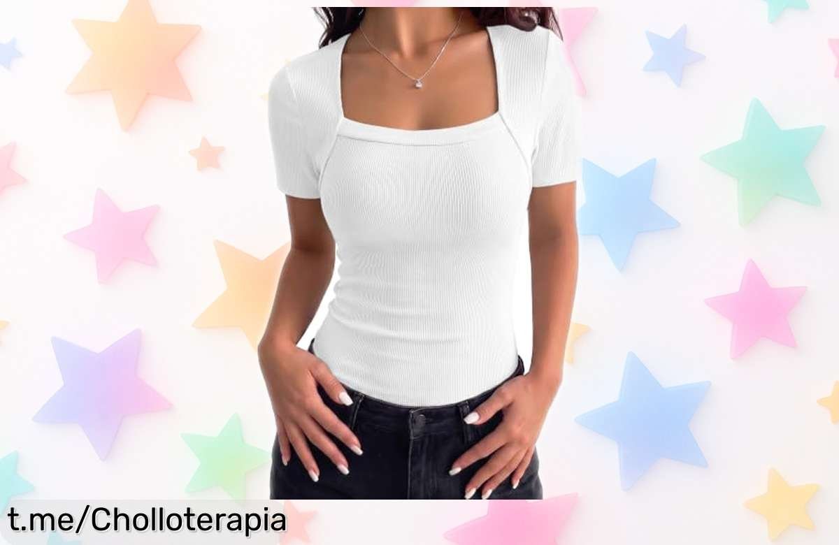 Camiseta de mujer Aottori que realza tu figura a un precio de ganga—super chollo para lucir espectacular en cualquier ocasión, ¡no te quedes sin la tuya!