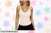 Camiseta de tirantes Aottori con cuello en V y espalda descubiertaTe encantará su ajuste elástico. ¡No te pierdas este precio increíble que no verás otra vez!